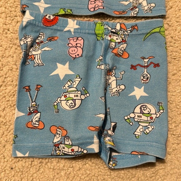 Kids Toy Story 4 Short John Pajamas - Picture 3 of 4